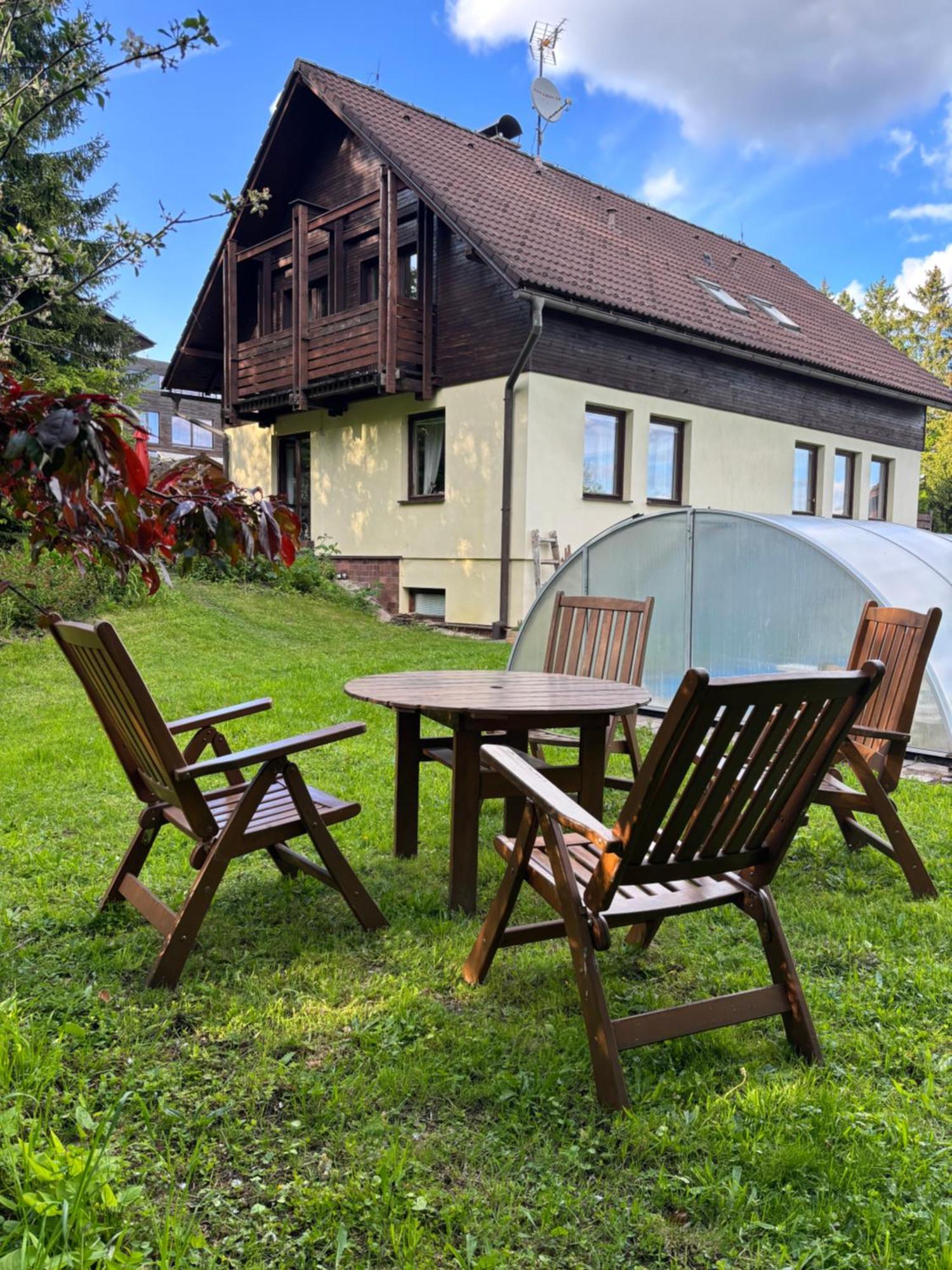 Dum Eva Hotel Janske Lazne Exterior photo